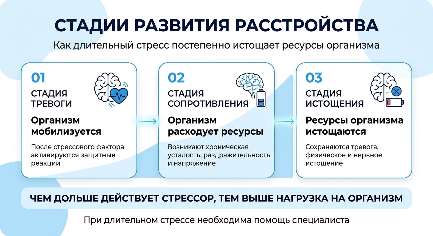 Лечение стресса в Порхове инфографика